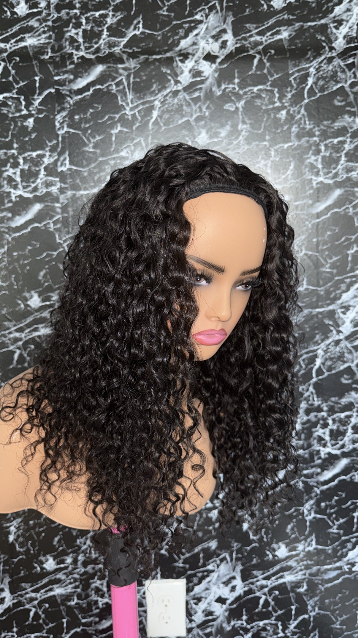 Flip Over Half Wig