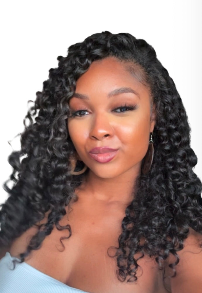Flip Over Half Wig